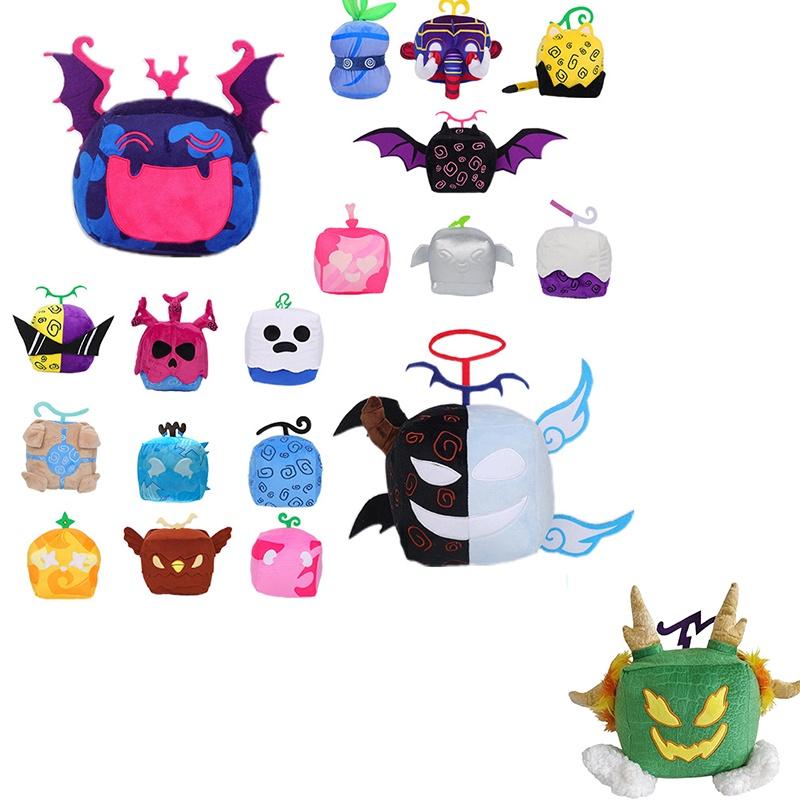 Blox Fruits Plush Toy Leopard Box Short Plush Stuffed Animal 15cm Height