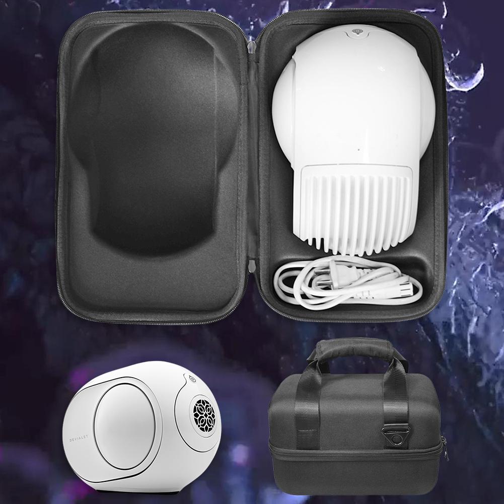 Harte Tragetasche mit doppeltem Reißverschluss, tragbare Aufbewahrungstasche aus EVA mit Schultergurt, Handtasche für Devialet Phantom II 95dB/98dB Lautsprecher