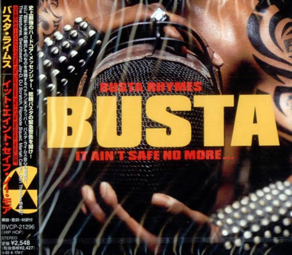 CD BUSTA RHYMES - It Ain't Safe No More BVCP21296 BMG 2002 Japan ObiRap & Hip-Hop/R&B Used