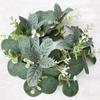 Christmas Candle Garlands Rings Simulation Mini Wreaths for Candle Christmas Candle Holder Candle Wreaths Christmas