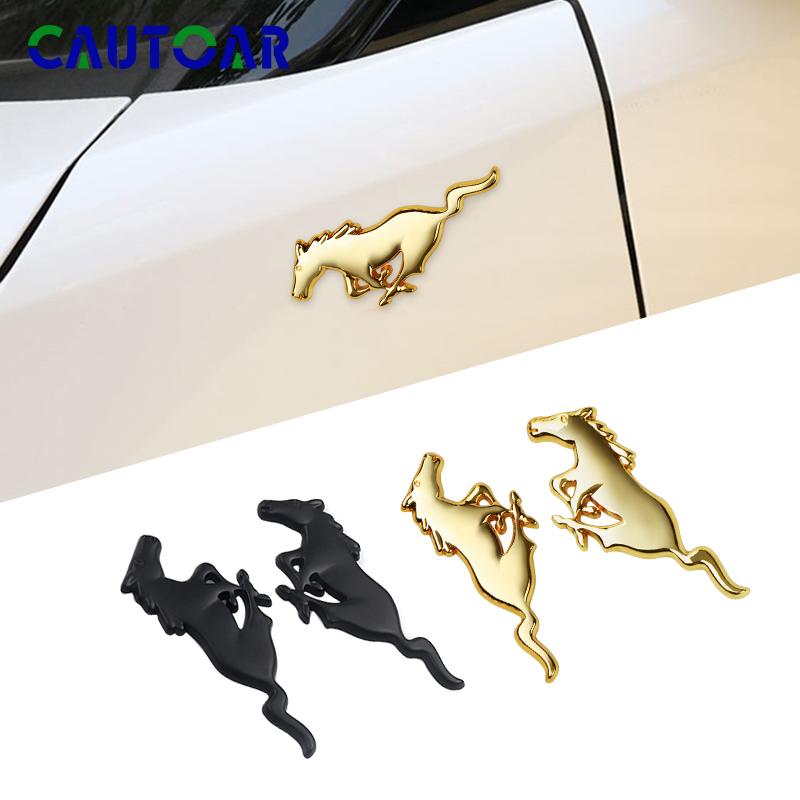 LKLC3 Metal Car Logo Badge Auto Body Fender Trunk Sticker Accessories For Mustang F150 Ford Ranger Focus Mk2 Mk3 Fiesta Mk8 Mondeo Mk4
