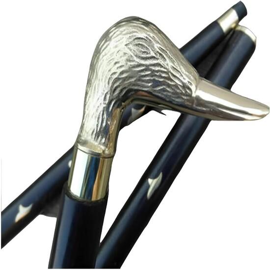 

Винтажная дизайнерская латунная ручка в старинном стиле, викторианская трость, деревянная трость M аэро