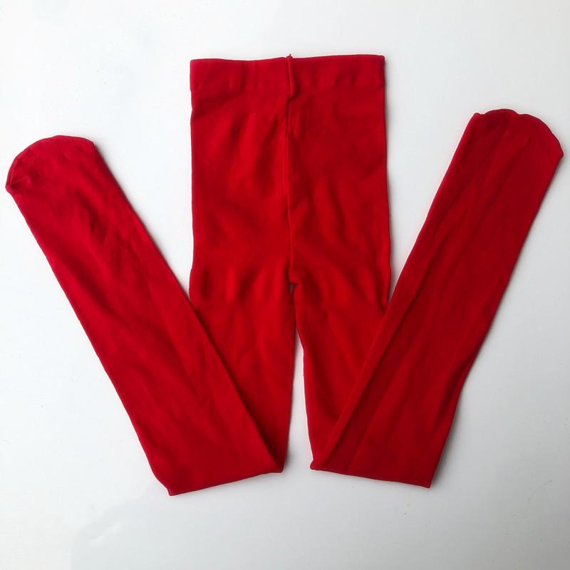 Dětské baletní vysoce elastické taneční ponožky: Jarně-letní tenké, bílé sametové 80D legíny