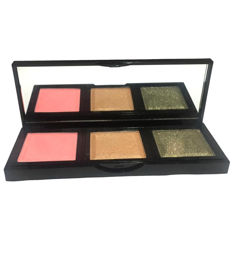 MASIBO USA Daily Use Mini Eyeshadow Palette (Pack of 3)