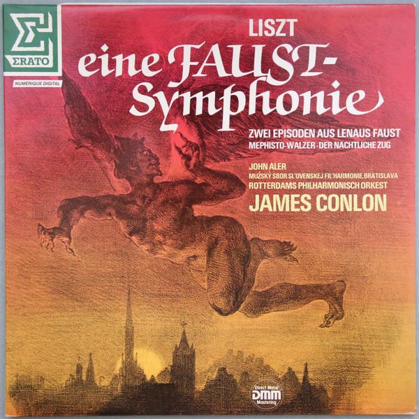 

LP Record JAMES CONLON, ROTTERDAMS PHILHARMON - Liszt A Faust Symphony / Zwei Episo NUM751582 Erato 1985 France Classical Used