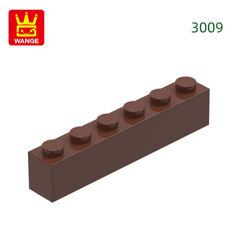 Non-Toxic 42 Pcs/Lot 3009 1X6 Dots High Basic Building Blocks Accessories Compatible With Bricks Diy Children Toys Assembly Gift Box