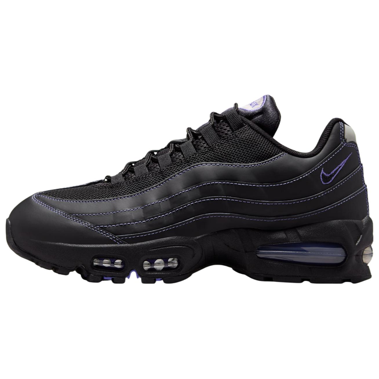 

Кроссовки мужские Nike Air Max 95 OG Черный Персидский фиолетовый Волк-серый IB7936-001 42.5