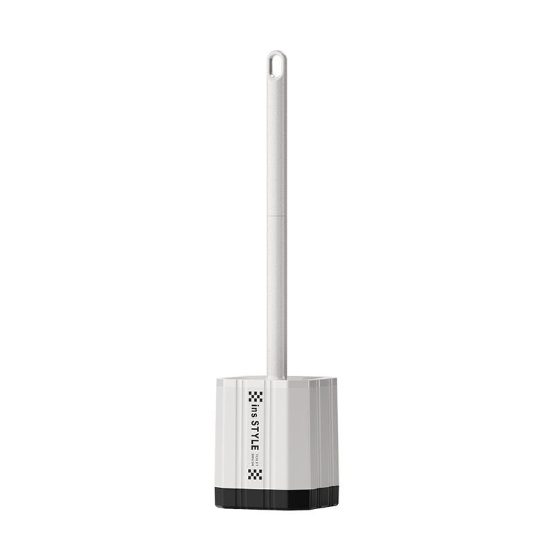 Multifunctional Soft-Bristle Toilet Brush with Long Handle & Base