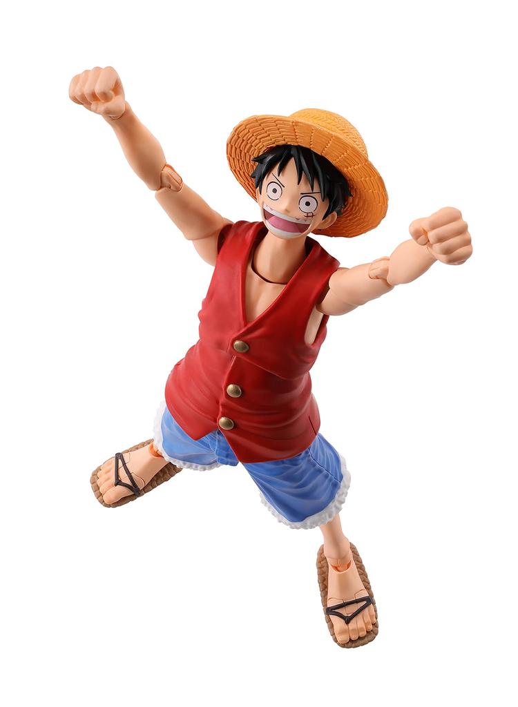 TAMASHII NATIONS ONE PIECE Monkey Luffy 145mm ζωγραφισμένη κινητή φιγούρα SHFiguarts D. -Περιπέτεια αυγής - Περίπου. ABS&PVC
