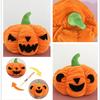 Adorable Reversible Pumpkin Plush Toy Perfect Halloween Gift Customizable Doll
