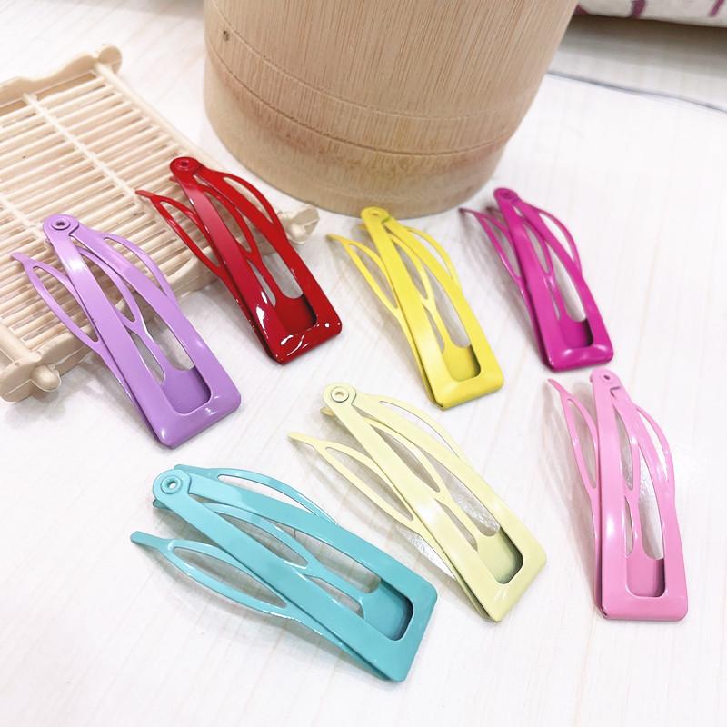 Colorful Hair Comb and Clip Set - 4.8cm BB Clips & Side Hair Accessories