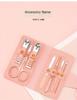 7 In 1 Manicure Set Business Gifts Handheld Sized, Nail Clippers Set Tools Professional Stainless