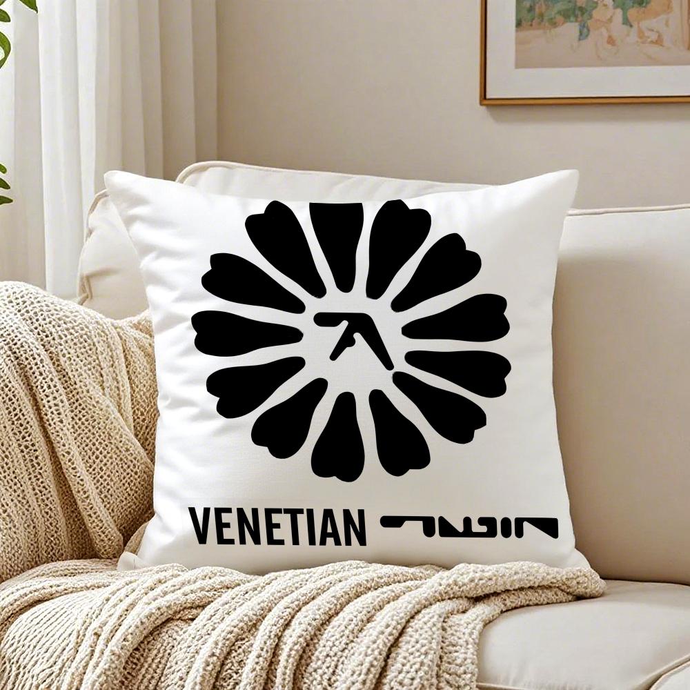 James Singer RRichard DDavid Cushion Cover Linen Pillowcase Soft  for Sofa Bed Home Room Decor
