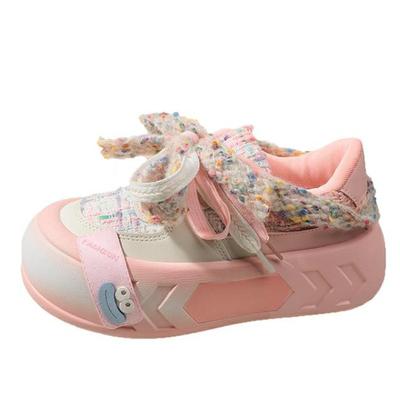 Scarpe da ginnastica da donna con suola spessa, stile kawaii, con pan di Spagna, con suola spessa, brutte e con testa grande, scarpe sportive con colori sfumati, casual, primaverili