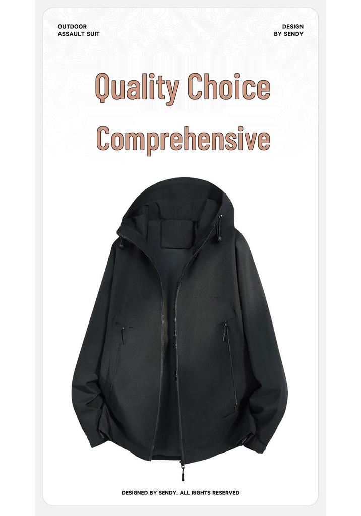 2026 Dopamine Color Outdoor Jackets: Windproof & Waterproof for Men and Women