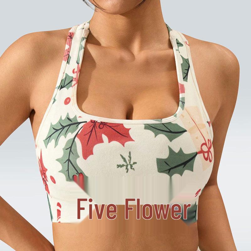

European-Style Square Neck Yoga Bra: Breathable, Sweat-Wicking, Padded Sports Underwear for Women S брудно-білий