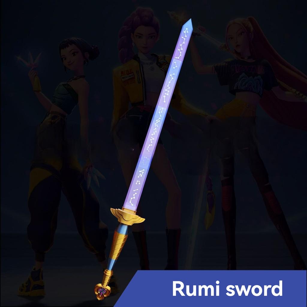 Cacciatore di Demoni Travestito Di Kpop Rumi Mira Cosplay Lama Lunga Cartone Animato Halloween Natale Festa in Maschera Accessori Costumi