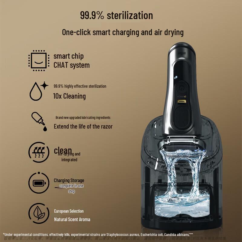 Braun Series 9 Peak Edition Electric Shaver CN plug (adapter included)