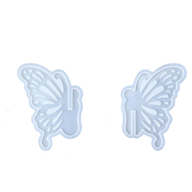 Hollow Butterfly Wing Silicone Mold for Epoxy Resin Making Candle Soap Home Decoration Hanging Decorations