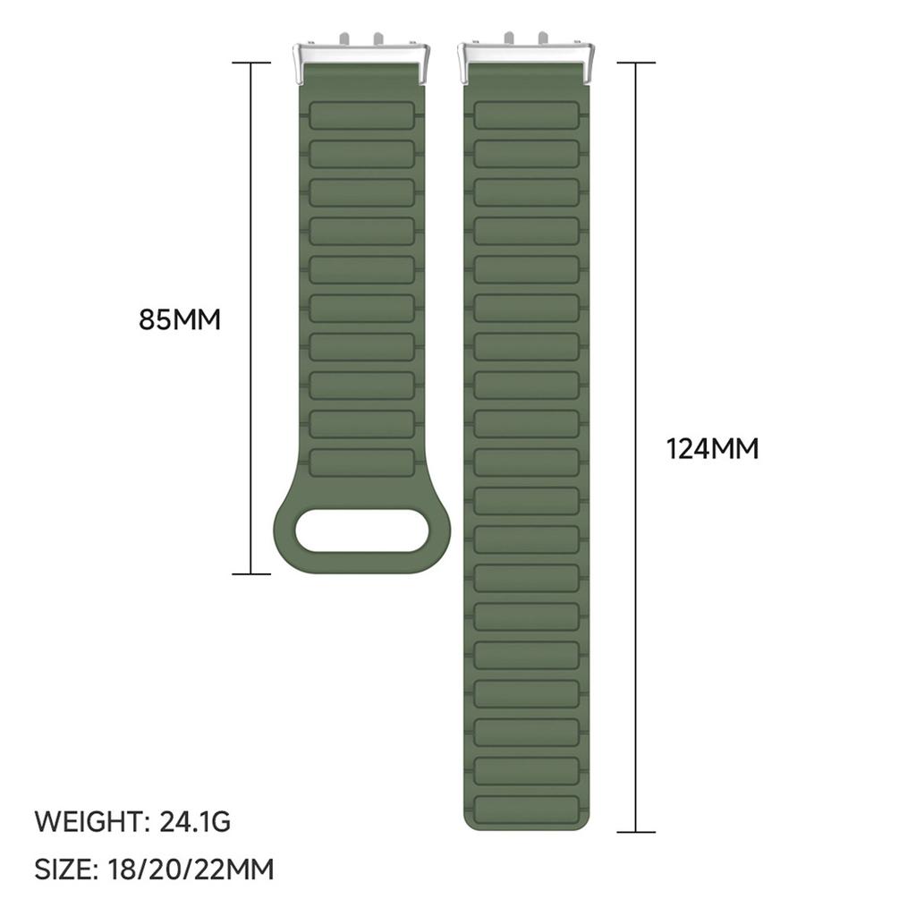 For Samsung Galaxy Fit 3 Strap Silicone Magnetic Loop Watch Band For Samung Galaxy Fit 3 Smart Bracelet Wristband Correa Belt