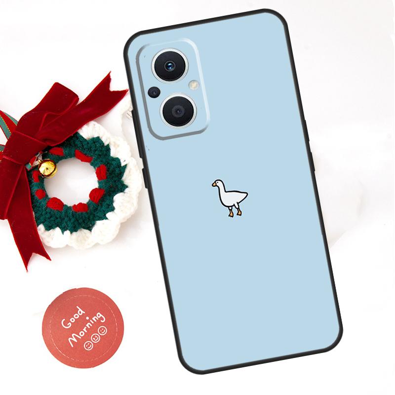 

Cartoon Funny Goose Funda For OPPO Reno 14F 14 13 12 11 10 Pro 11F 12F 13F 7 8 Lite OPPO Find X8 X5 X9 Pro Case For OPPO Reno7 4G
