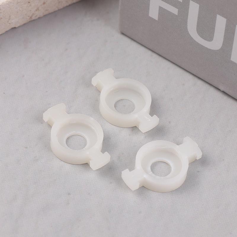 10 Adet Piston Yay Braketi Trompetler İçin Plastik Valfler Pedler Trompet Aksesuarları Yedek Parçalar Kornet Destek Plakaları