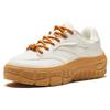 Anta Anti-Slip And Wear-Resistant Warm Low-Top Casual Shoes Women's White Brown Sneakers 122418086-4