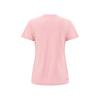 Li Ning Table Tennis Series Solid Color Fitted Brand Logo Minimalist Breathable Short Sleeve T-Shirt Unisex Tops Frosted-Pink ATSV616-1