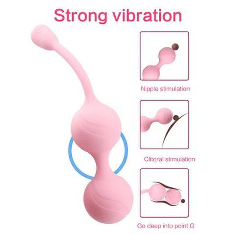 Wireless Vibrator Remote Control Kegel Ball Vibrate Love Egg Sex Toy for Couple Adult Product Women Sexy Female Vibro USB