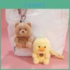 Multibear Scented Plush Keychain With Soft Short Fleece For Kids And Collectors