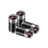 W130Car Accessories Carbon Fiber Wheel Tire Valve Caps Stem Case For Volkswagen Golf Passat Jetta Tiguan Polo GTI Beetle Vento Rline