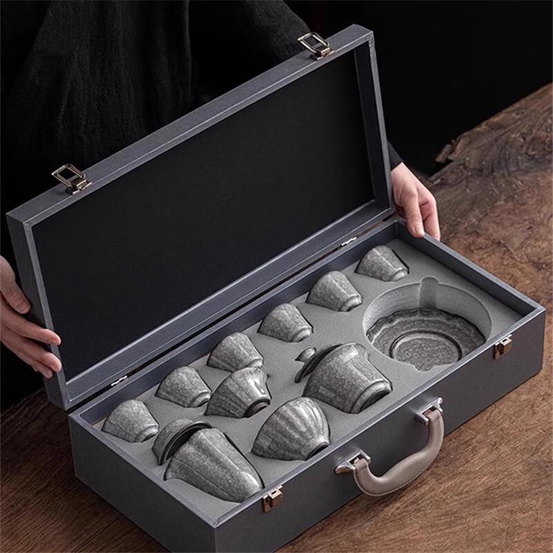 Tao Zhi Light Luxury Ceramic Kung Fu Tea Set