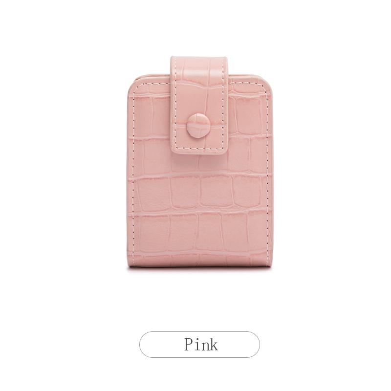 MIYIN Fashion Korean new lipstick storage High quality bag lady package Makeup bag with small mirror bag lovely cosmetic purse