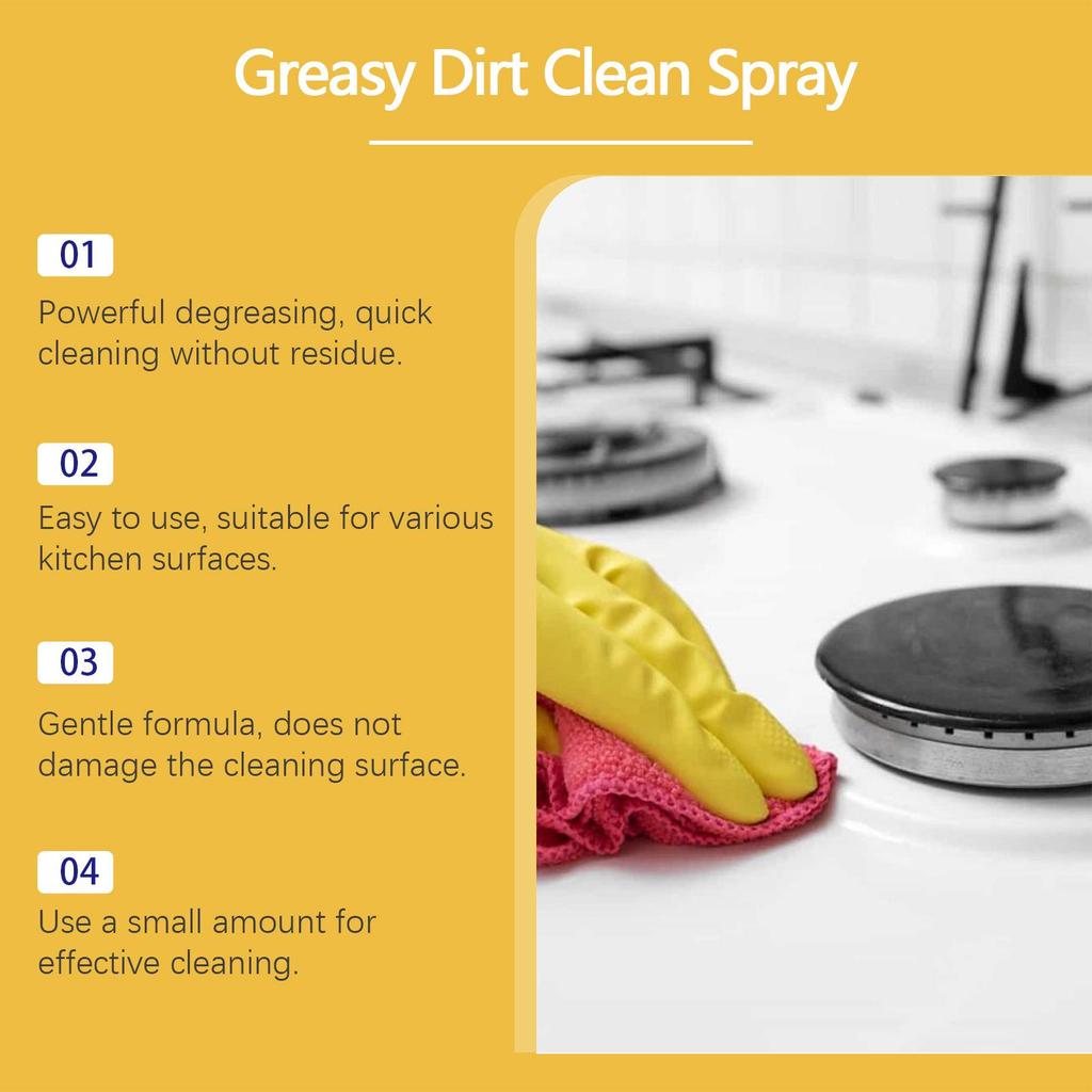 JAKEHOE Gentle Kitchen Degreaser and Cleaner for Stove Tops