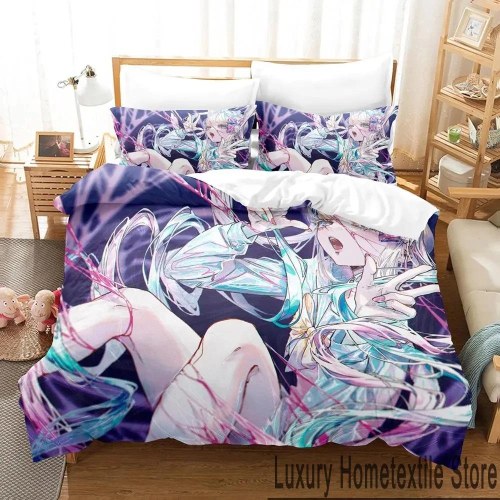SkinFriendly Soft 3D Print Needy Streamer Overload Anime Boys Girls Size Bed Adult Twin Queen King Quilt