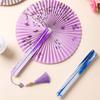 Handheld Round Foldables Hand Magnetic Fan Coolings Fan For Outdoor Sports Christmas Decorations And Travel Performances
