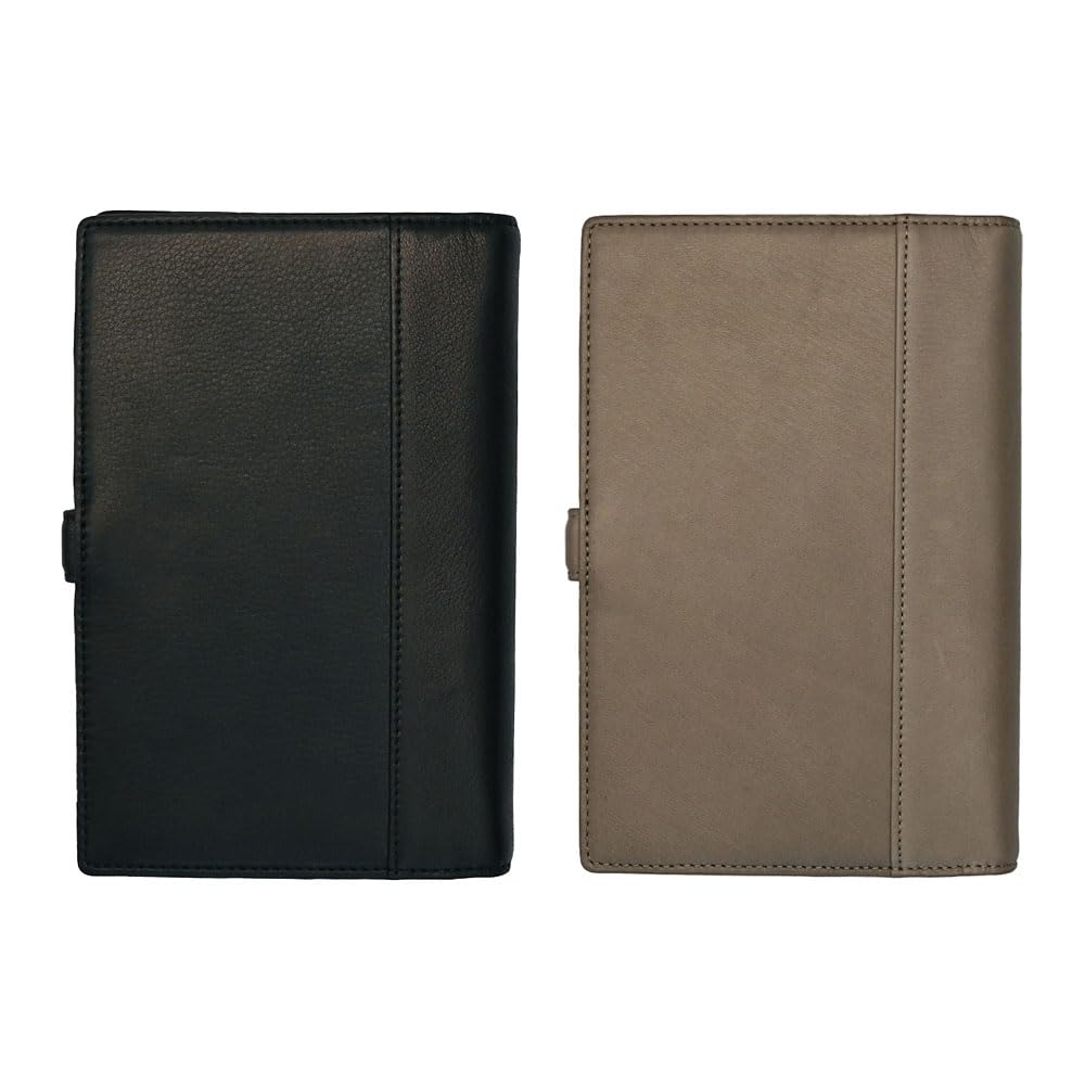NOLTY System Notebook Bindex Classic Bible Cowhide Greige BB89-2