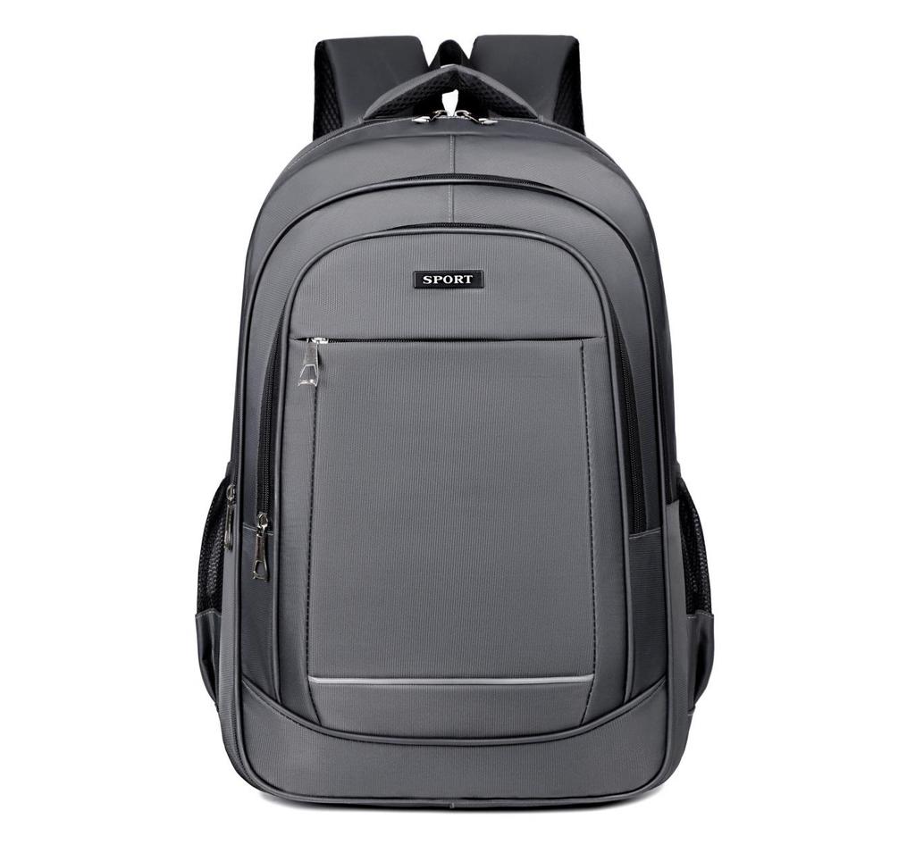 Men's Fashion Laptop Backpack - Large Capacity, Simple Design, Ideal for Students and Commuters.