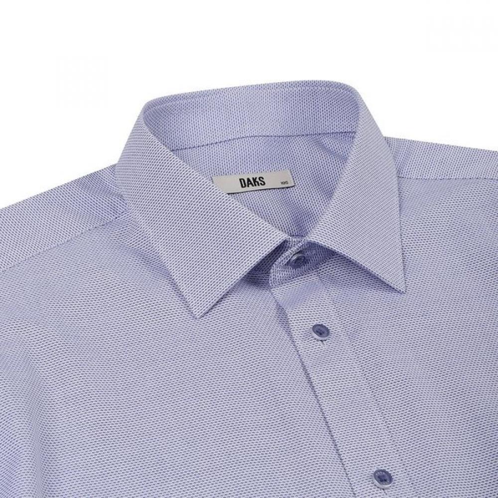 DakS Men S Micro Pattern Regular Fit Long Sleeve Shirt dmp1Shdl123b1