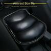 Car General Armrest Box Pad Leather Soft and Comfortable Car Center Armrest Booster Pad Extended Elbow Rest Auto Accessories