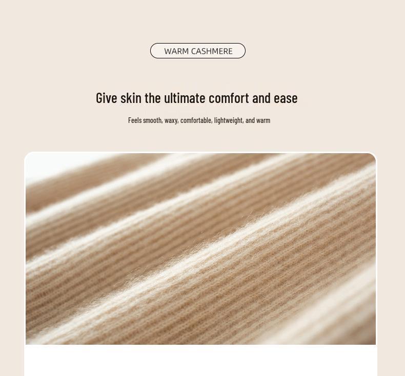 Autumn/Winter 2026 Coin Stitch V-neck Cashmere Sweater for Women - Loose, Slimming, Lazy Style Knit Base Layer