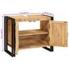 Washbasin Cabinet Brown 71 x 33 x 58 cm Solid Mango Wood