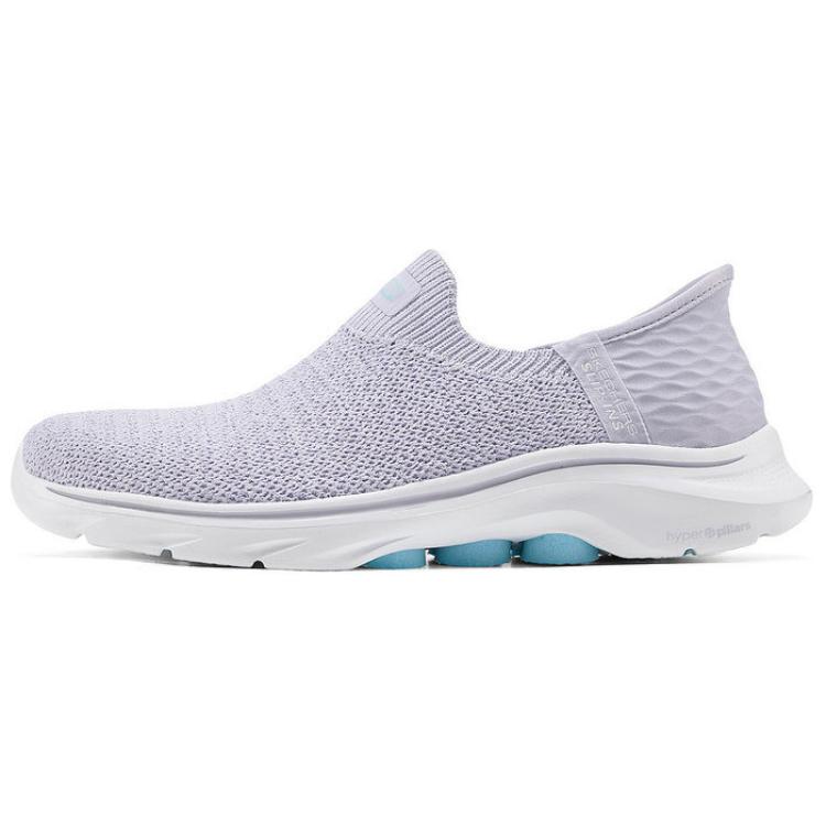Skechers Go Walk 7 Versatile Comfortable Lightweight Low-Top Casual Shoes Women sneaker Purple 125219-LAV 37