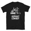 Asphalt Cowboy Trucker Big Rig Truck Driver T Shirt Vintage Soft Top For Everyday Wear Designer Clothes Homme