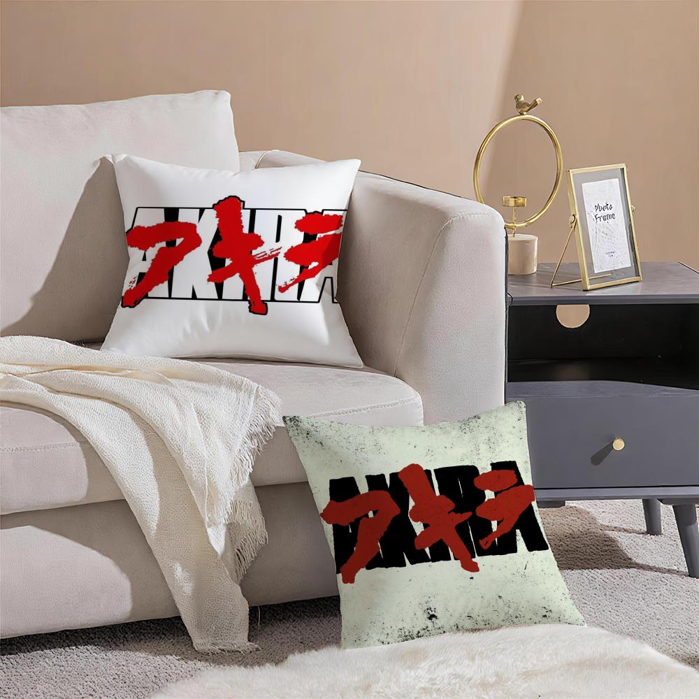 AAkiraS Classic Japan Cartoon Anime Movie Cushion Cover Throw Pillow Cover Hidden Button Durable Polyester Chair Cushion