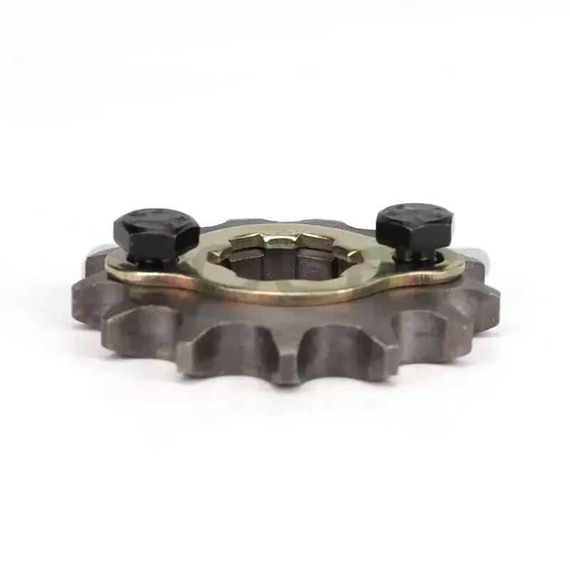 Front Engine Sprocket 420# 17mm 10 11 12 13 14 15 16 17 18 19T Teeth For KAYO BSE SSR 110 125cc Go Kart ATV Quad Motorcycle