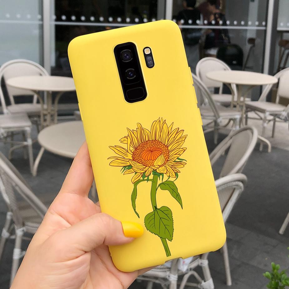 For Samsung Galaxy S9 S9+ Case Cute Fashion Cartoon Girls Cover Silicone Soft TPU Phone Case For Samsung S9 Plus S9+ Fundas Capa
