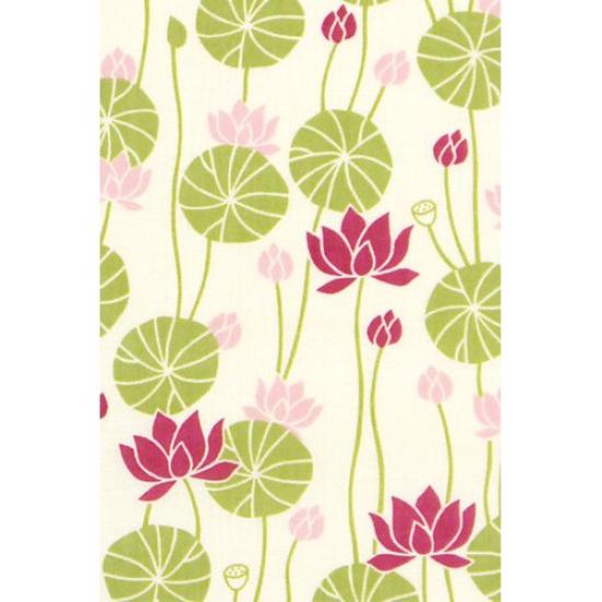 

Hamamonyo Tenugui Lotus Off