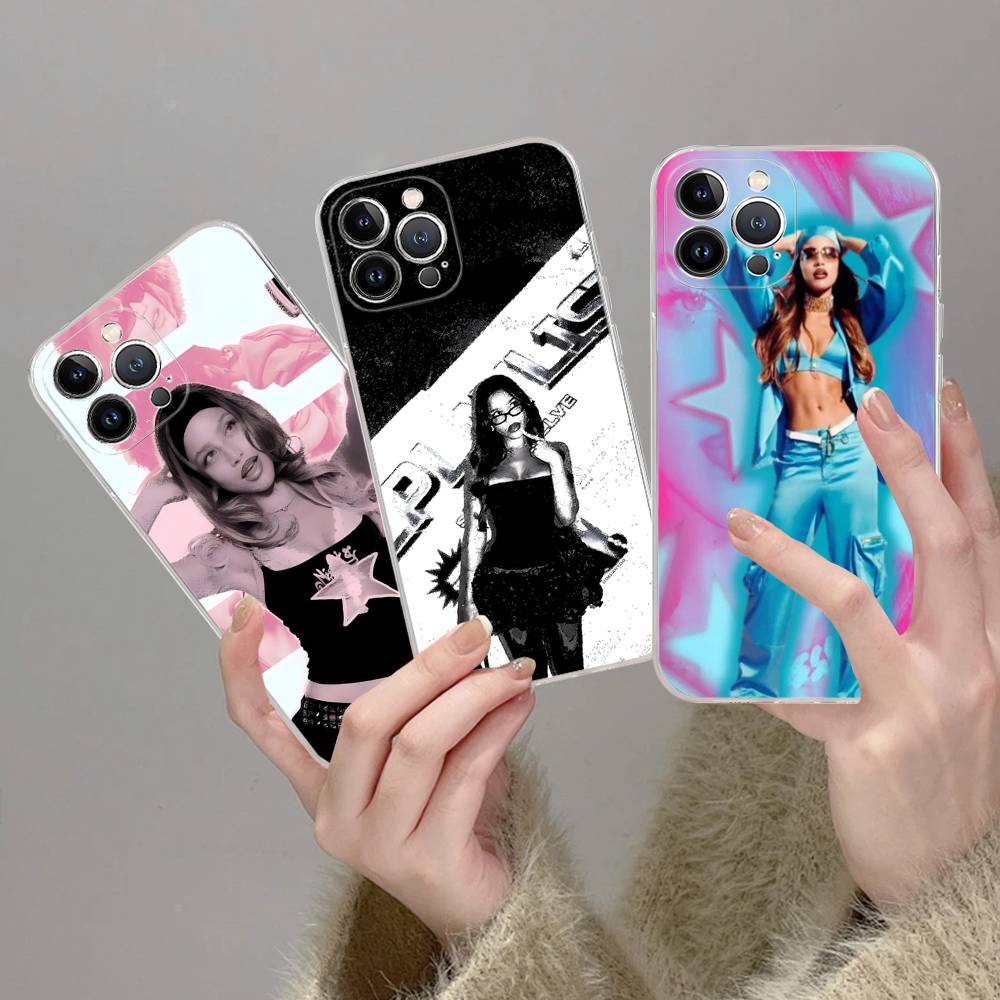 Emilia Mernes Mp3 Phone Case For iPhone 17 16 15 14 11 12 13 Mini Pro XS Max Plus Funda Shell
