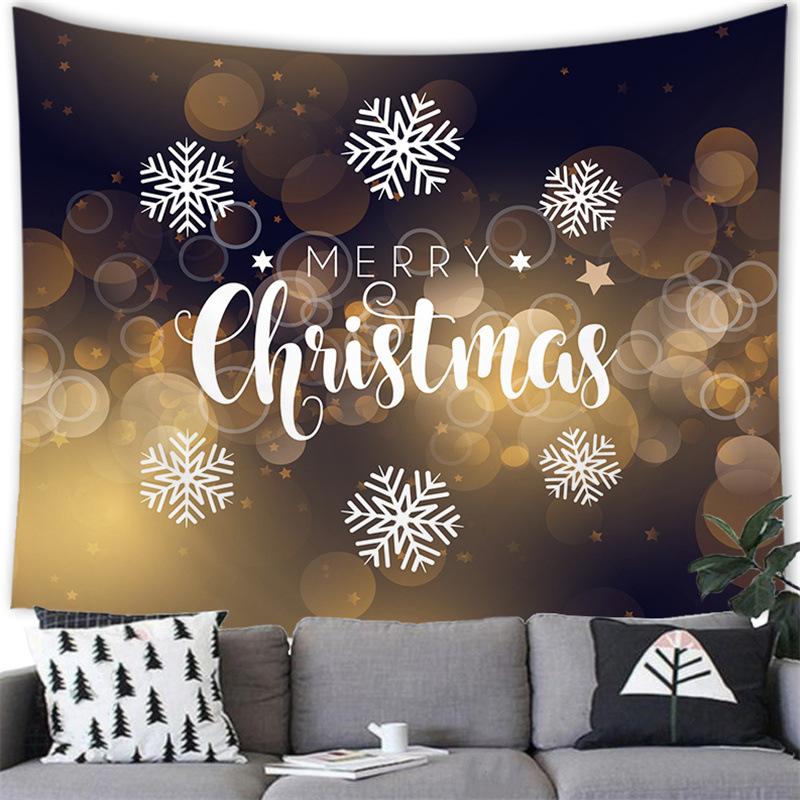 Merry Christmas Celebration Party Tapestry Wall Hanging